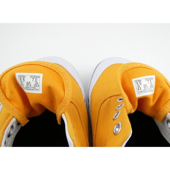 Vans Orange Sneakers Women's Size 7; Men's Size 5.5 - Picture 9 of 11